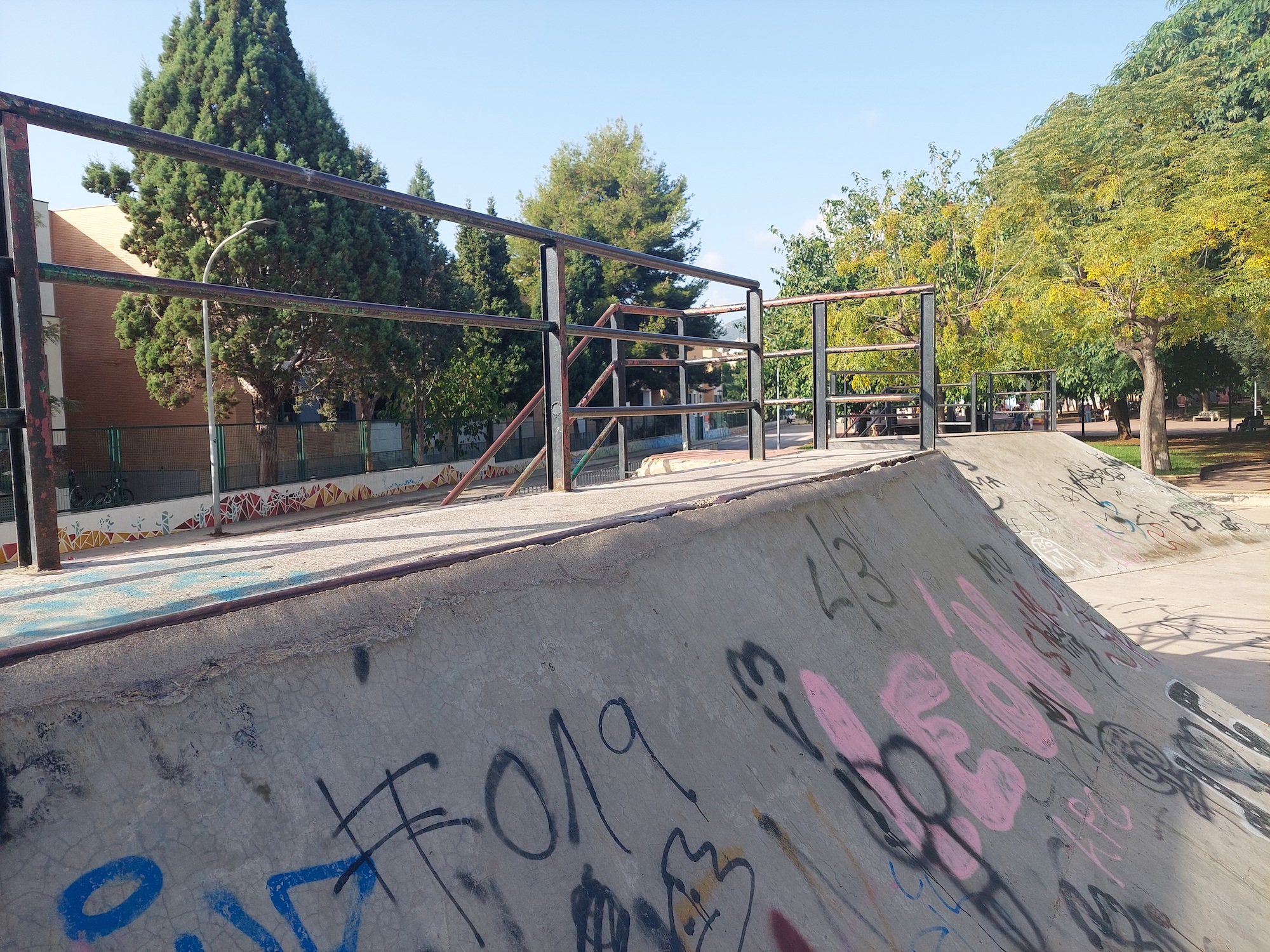 Plaza parque skatepark